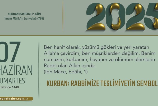 Kurban: Rabbimize Teslimiyetin Sembolü