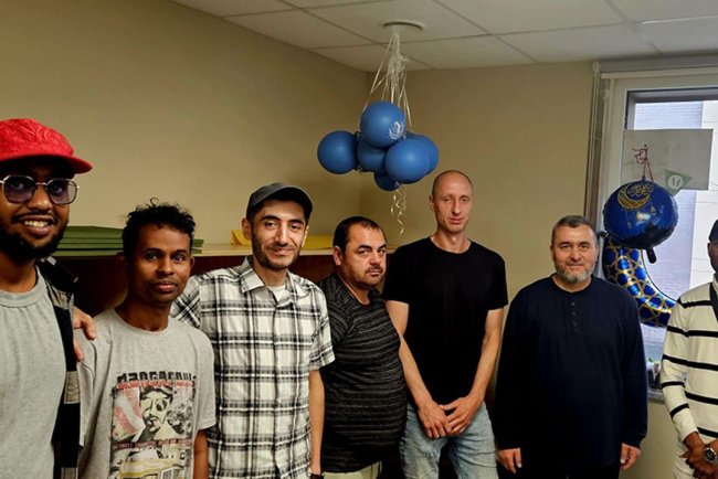 TDV, Litvanya'da kurbanı paylaştı