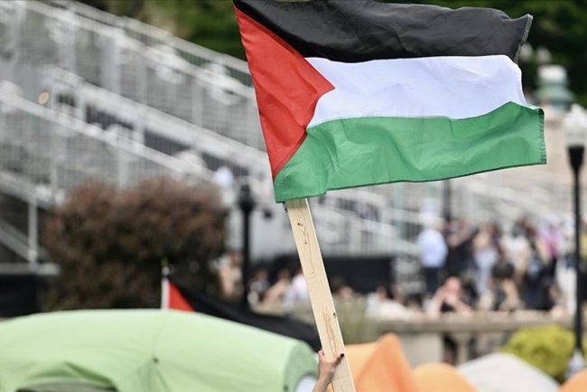 New York'taki üniversite öğrencilerinin Gazze için başlattıkları açlık grevi 14. gününde