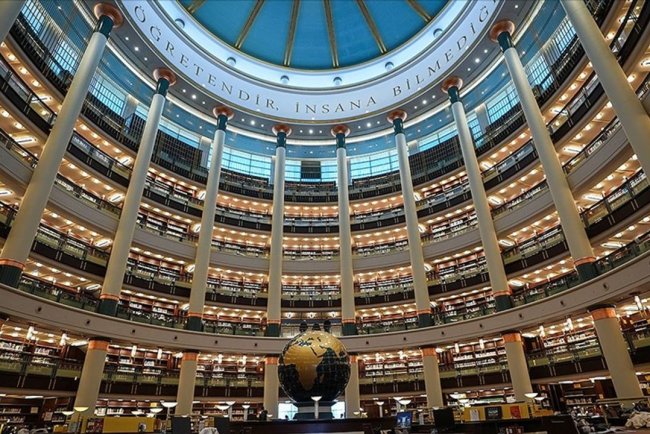 Türkiye'de kütüphane sayısı 2024 yılı itibarıyla 44 bin 829 oldu