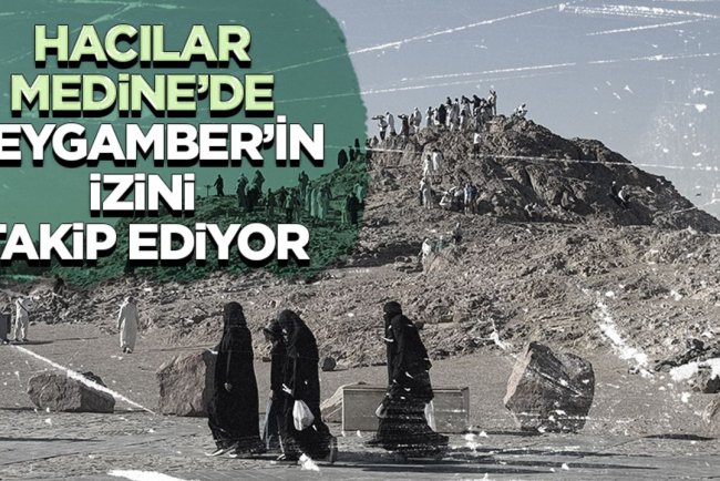 Hacılar Medine’de Peygamber’in İzini Takip Ediyor