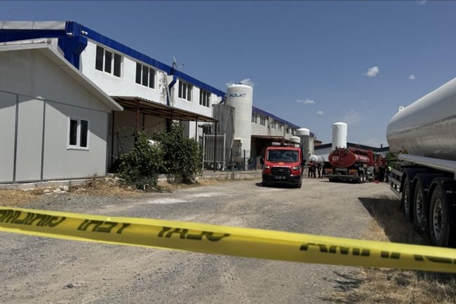Elazığ'da oksijen ve asetilen gazı dolum tesisinde patlama meydana geldi