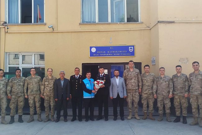 Jandarma'nın kuruluş yıl dönümünde şehitler unutulmadı