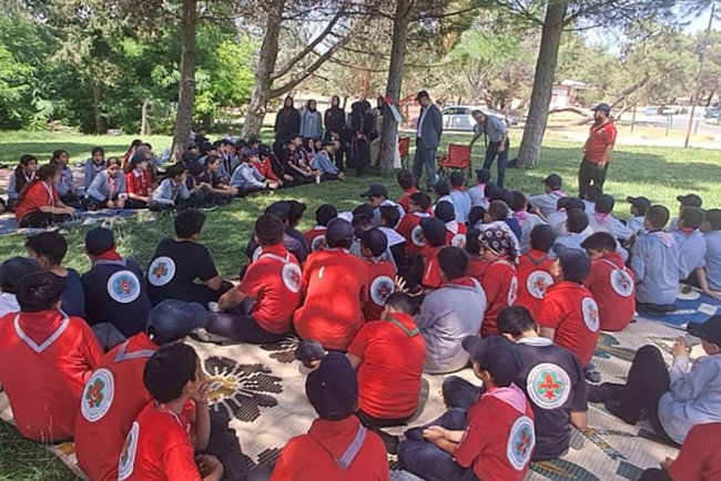 Diyanet izcileri Kapıçam’da doğayla buluştu