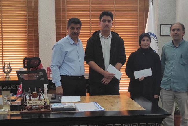 Dalaman'da öğrenciler ödüllendirildi