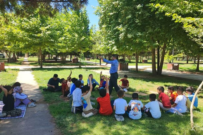 Haliliye'de minikler gönüllerince eğlendi