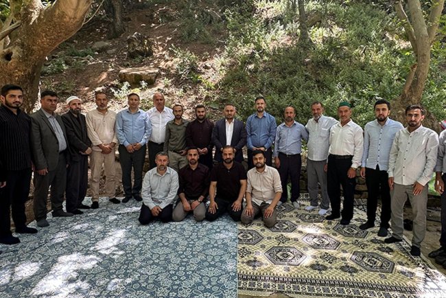 Müftü Okuş, Çukurca'da din görevlileriyle buluştu