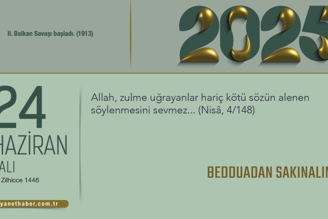 Bedduadan Sakınalım