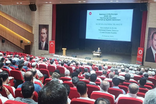 Batman'da Yaz Kur’an Kursları Semineri gerçekleştirildi