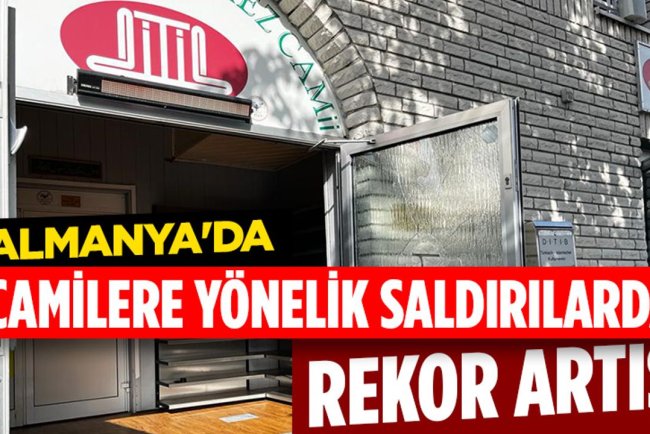 Almanya'da camilere yönelik saldırılar 2024 yılında artış gösterdi