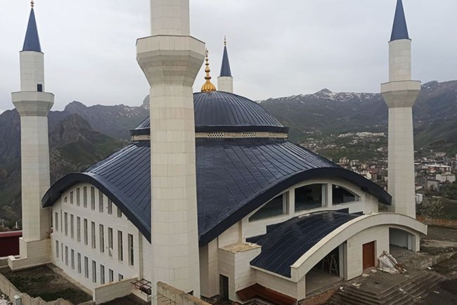 Hakkari Üniversite Camii'nde sona gelindi
