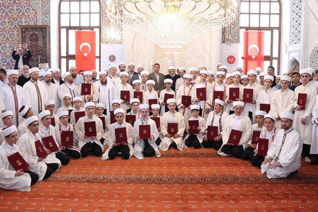 Düzce'de 41 Hafız icazet aldı