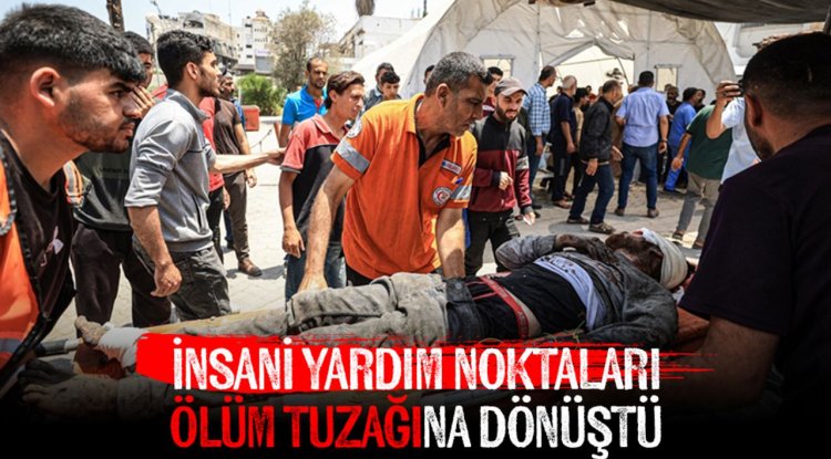 İşgalciler, abluka ve insani yardım noktalarına saldırılarla Gazze'deki soykırımı derinleştiriyor