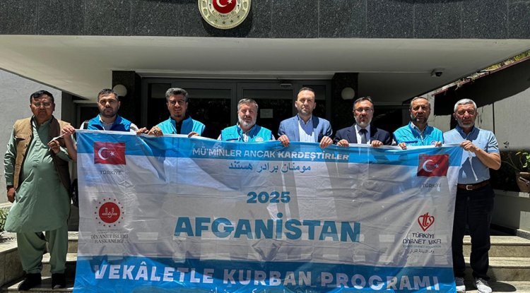 Türkiye Diyanet Vakfından Türkiye'nin Kabil Büyükelçiliğine ziyaret