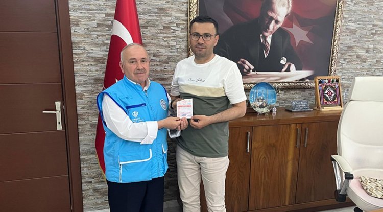 Yatağan Kaymakamı Kılıç, Kurbanını TDV'ye emanet etti