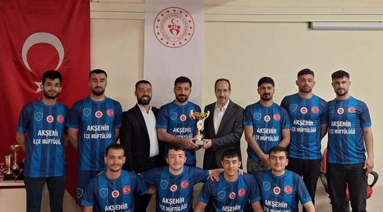 Akşehir’de "Gençliğe Değer Futbol Turnuvası" düzenlendi