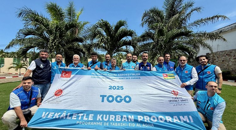 Türkiye Diyanet Vakfı, Togo'da 20 bin aileye kurban eti dağıtacak