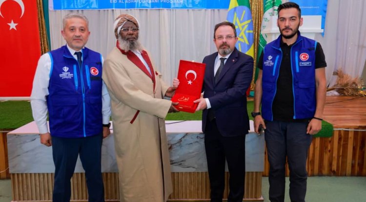 TDV, Etiyopya'da "Vekaletle Kurban Kesimi" bilgilendirme toplantısı düzenledi