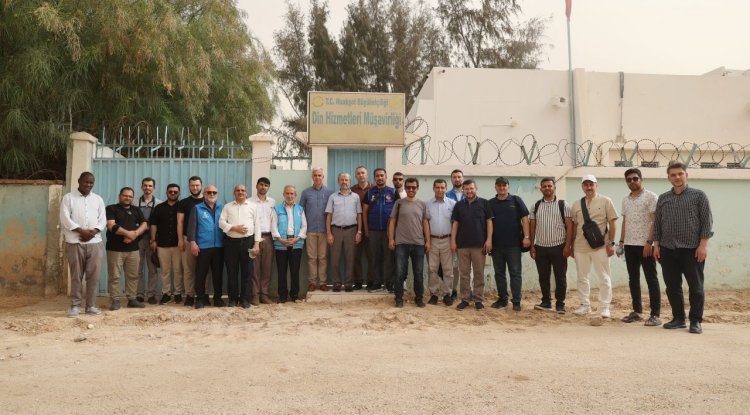 Türkiye Diyanet Vakfı heyeti, Nuakşot Din Hizmetleri Müşavirliğini ziyaret etti