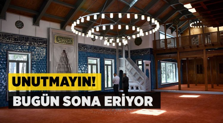 Teşrik tekbirleri sona eriyor