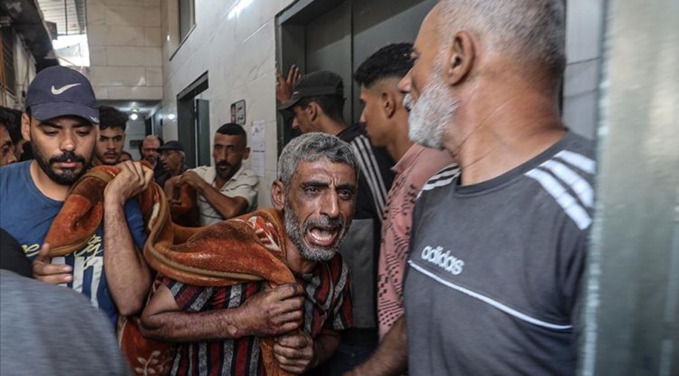 İşgalcilerin, Gazze'de yardım bekleyenlere yönelik saldırısında 25 Filistinli şehit oldu