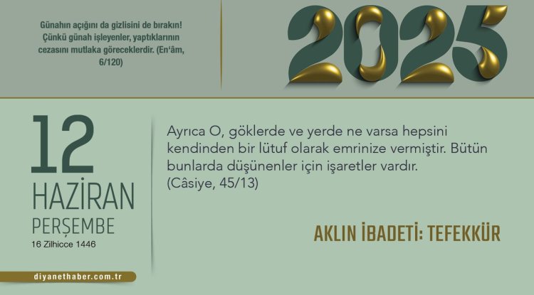 Aklın İbadeti: Tefekkür