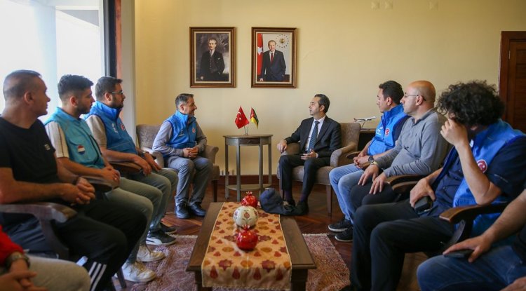 TDV heyetinden Mozambik'te Maputo Büyükelçisi Alkan'a ziyaret