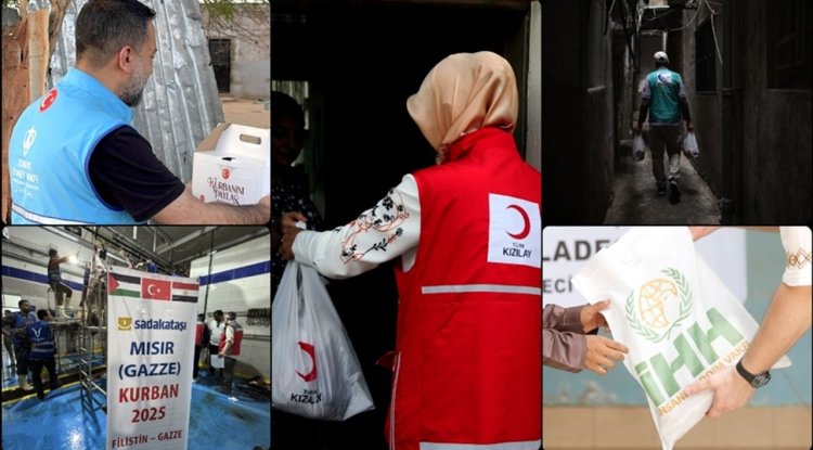 Türk STK'lerin İsrail'in ablukasındaki Gazze'ye kurban seferberliği