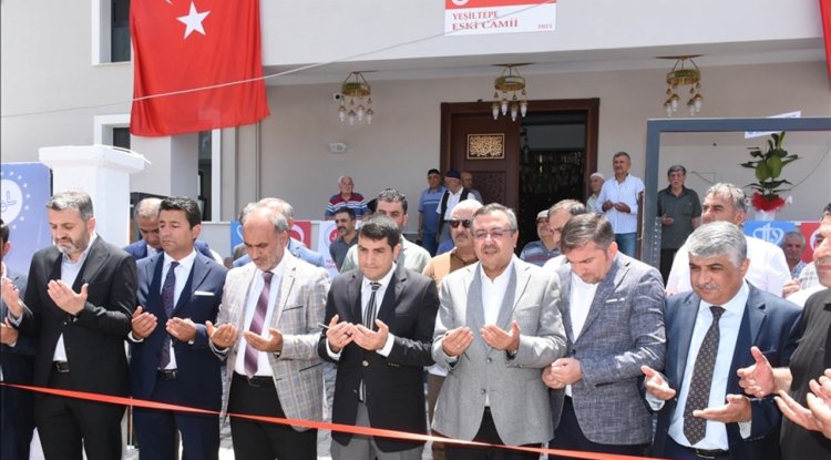 Malatya'da depremlerde hasar gören cami, hayırseverin desteğiyle yeniden inşa edildi