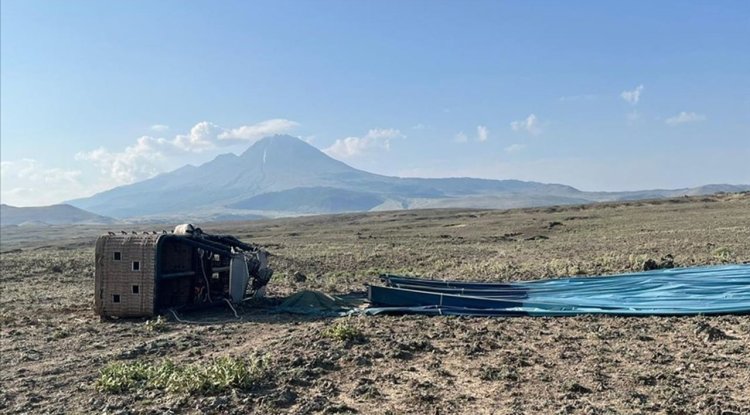 Aksaray'da iki ayrı sıcak hava balonu kazasında 1 pilot hayatını kaybetti, 31 kişi yaralandı