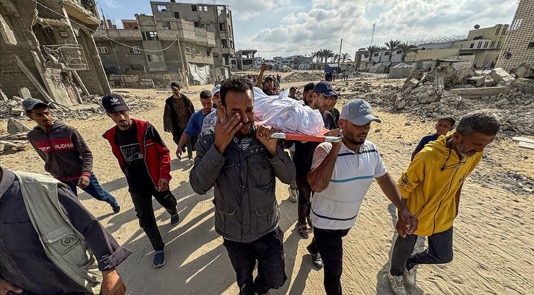 İşgalcilerin Gazze'de yardım bekleyenlere saldırısında en az 45 kişi şehit oldu