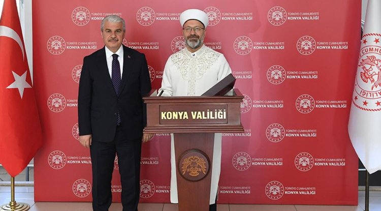 Başkan Erbaş, Konya'da