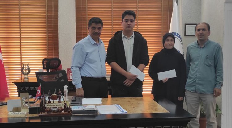 Dalaman'da öğrenciler ödüllendirildi