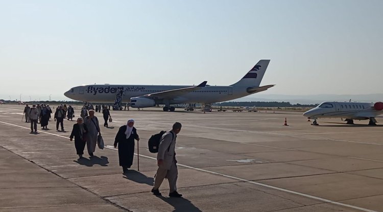 Bursa hacıları yurda döndü