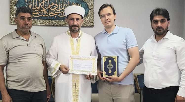 Rusya vatandaşı genç, Diyarbakır'da İslam’la tanıştı