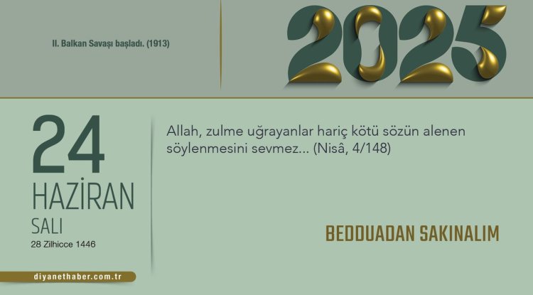 Bedduadan Sakınalım