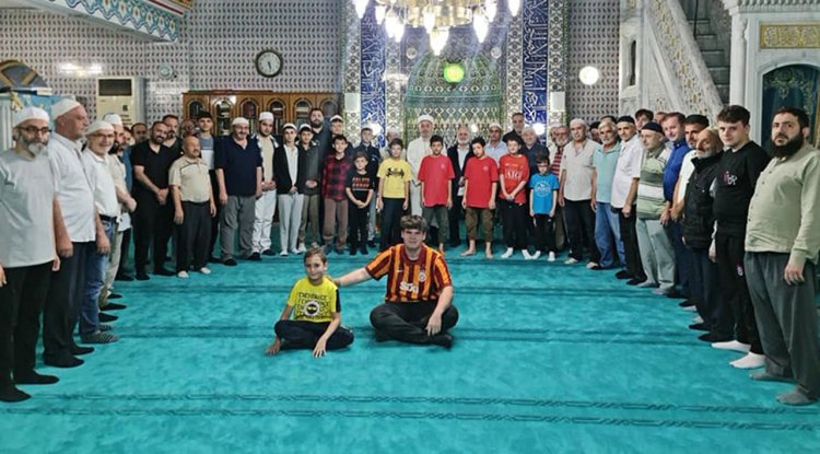 Soğanlı Merkez Camii'nde gençler seherde buluştu