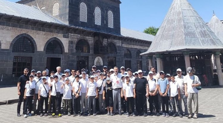 Ereğlili genç hafızlar Diyarbakır Ulu Camii'nde