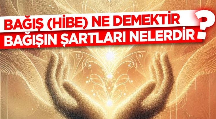 Bağış (Hibe) ne demektir? Bağışın şartları nelerdir?