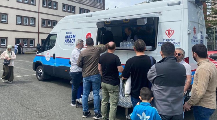 Türkiye Diyanet Vakfı Rize Şubesi’nden gönüllere dokunan hizmet