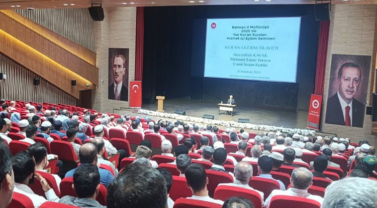 Batman'da Yaz Kur’an Kursları Semineri gerçekleştirildi
