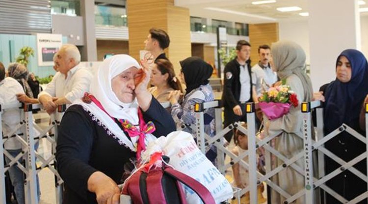 Tokatlı hacılar yurda döndü