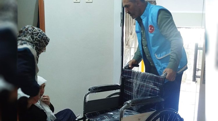 Adıyaman'da engelli bireyler unutulmuyor