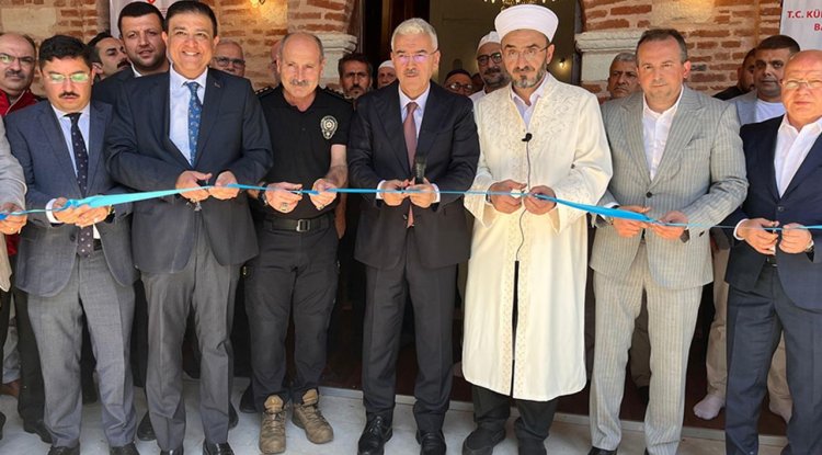 Bursa'da yenilenen tarihi Özlüce Camii, cemaatine kavuştu