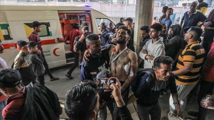 İşgalciler yardım bekleyenlere saldırdı 31 kişi şehit oldu