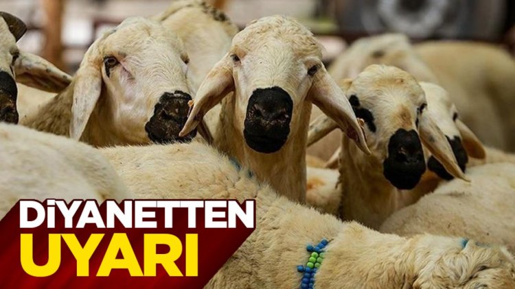 Diyanetten "bayram namazı öncesi kesilen kurbanlar geçersizdir" uyarısı