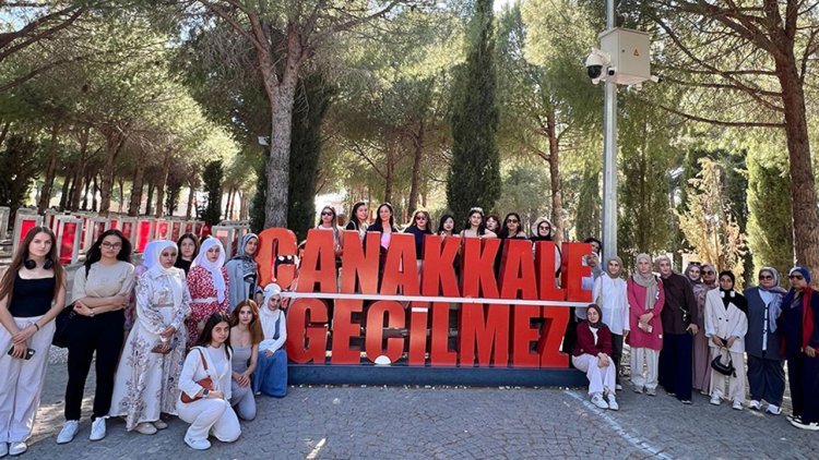 Muğlalı gençler Çanakkale’de ecdadın izinde