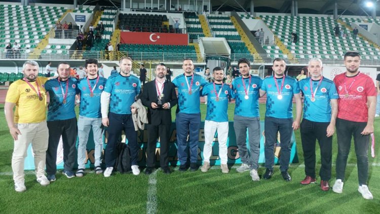 Müftülük takımı ödüle layık görüldü