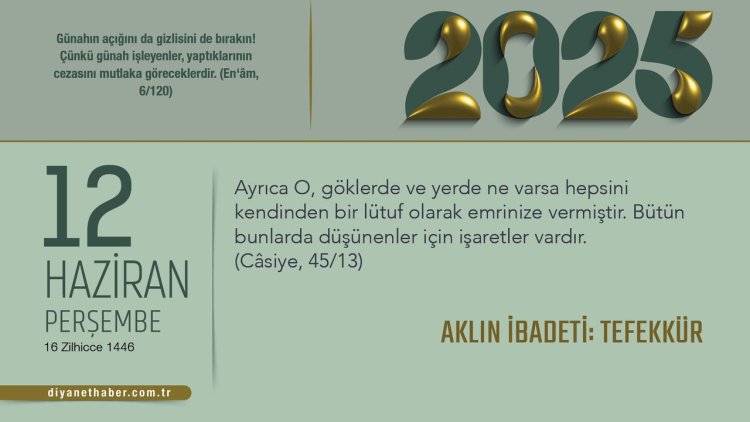Aklın İbadeti: Tefekkür