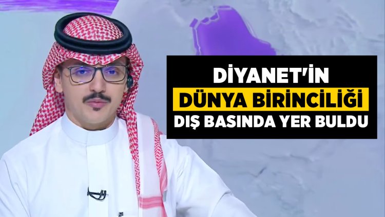 Diyanet'in Dünya Birinciliği dış basında yer buldu
